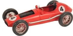 1958 Ferrari 246 F1 Model Red Metal Handmade