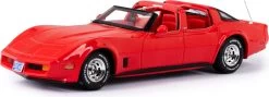 1980 Chevrolet Corvette Red In 1:43 Scale By Esval Models