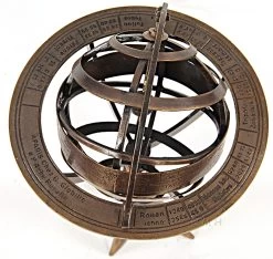 Brass Armillary On Horn Stand By Old Modern Handicrafts -Professional Toy Store c01176ed5788d216a8fa33d343c4c16c