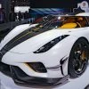 Koenigsegg Regera GHOST PACKAGE In CRYSTAL WHITE 1:18 Scale By AUTOart