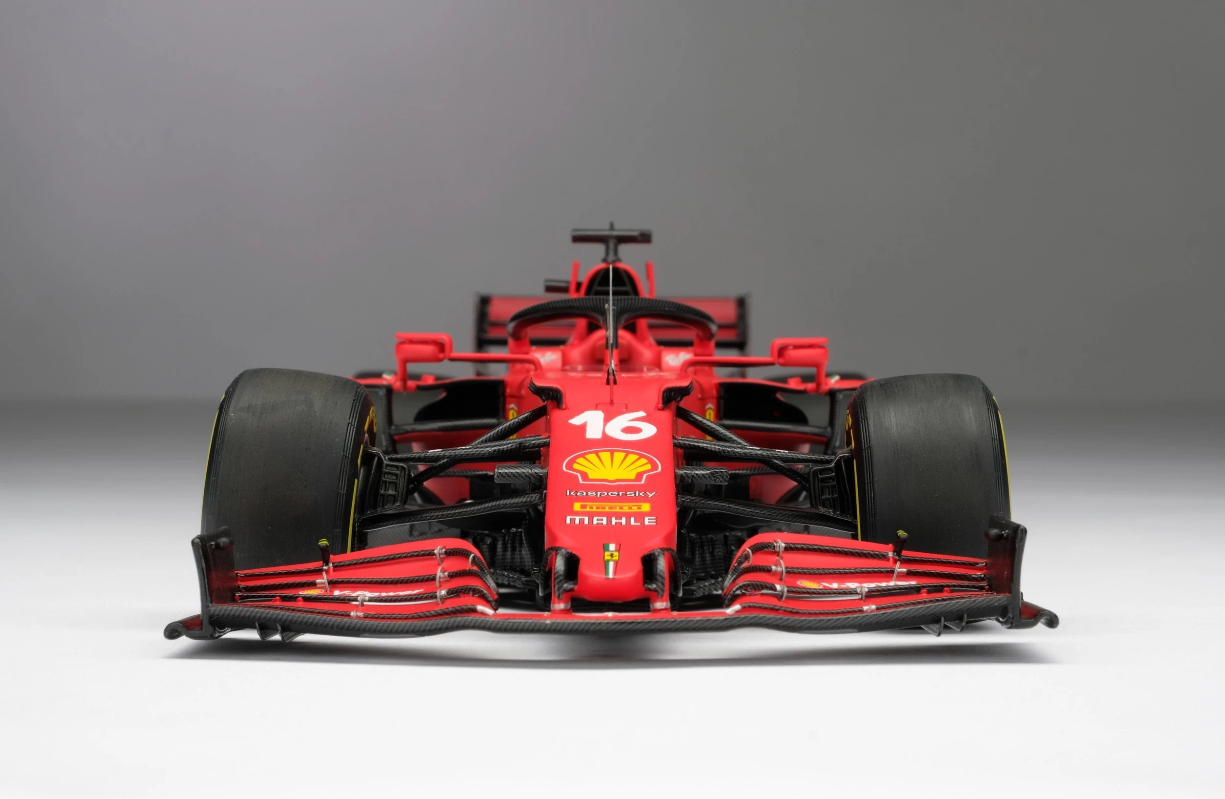FERRARI SF21 CHARLES LECLERC In 1:18 Scale By Amalgam 7 FERRARI SF21 CHARLES LECLERC In 1:18 Scale By Amalgam - Image 5