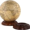 Globe Base, Wood By Authentic Models