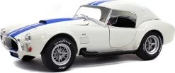 1965 AC Cobra 427 MKI Wimbledon White In 1:18 Scale By Solido