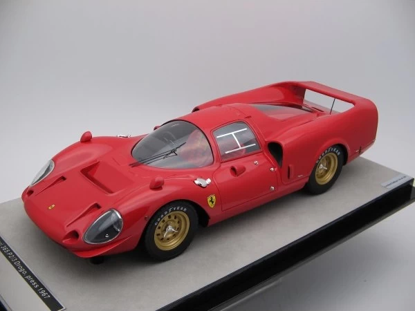Ferrari 365 P2/3 Drogo, Press 1967 Rosso Corsa In 1:18 Scale By Tecnomodel
