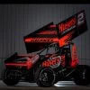 2021 #2 Big Game Motorsports Sprint Car David Gravel In 1:18 Scale By Acme