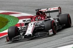 ALFA ROMEO RACING F1 C39 KIMI RAIKKONEN AUSTRIAN GP 2020 In 1:18 Scale By Minichamps