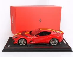 2021 Ferrari 812 Competizione Rosso Corsa 322 In 1:18 Scale By BBR -Professional Toy Store cffbd903aab452b251702fd5ba537826