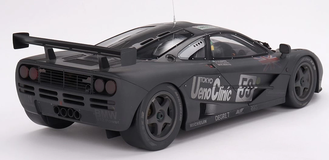 McLaren F1 GTR #59 1995 Le Mans 24Hr Winner Post-Race Weathered In 1:12 Scale 4 McLaren F1 GTR #59 1995 Le Mans 24Hr Winner Post-Race Weathered In 1:12 Scale - Image 2