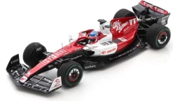 2022 Alfa Romeo #77 5th Emilia Romagna GP Valtteri Bottas In 1:43 Scale By Spark