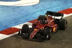 Ferrari F1-75 Bahrain GP 2022 Carlos Sainz Jr. 2nd Place In 1:43 Scale By Looksmart