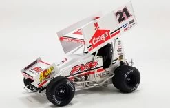 2022 #21 CASEY'S GENERAL STORE SPRINT CAR BRIAN BROWN In 1:18 Scale By Acme