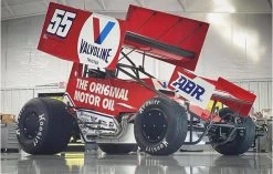 #55 Valvoline/Alex Bowman Racing Sprint Car C.J. Leary In 1:18 Scale