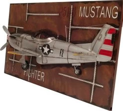 1943 Mustang P-51 Fighter 3D Model Painting Frame By Old Modern Handicrafts -Professional Toy Store ea70897caddd01a9dd9f6074a9526ebf