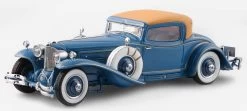 1929 Cord L-29 Coupe By Hayes For Count Alexis De Sakhnoffsky Chassis 2927005 In Blue In 1:24 Scale By Esval