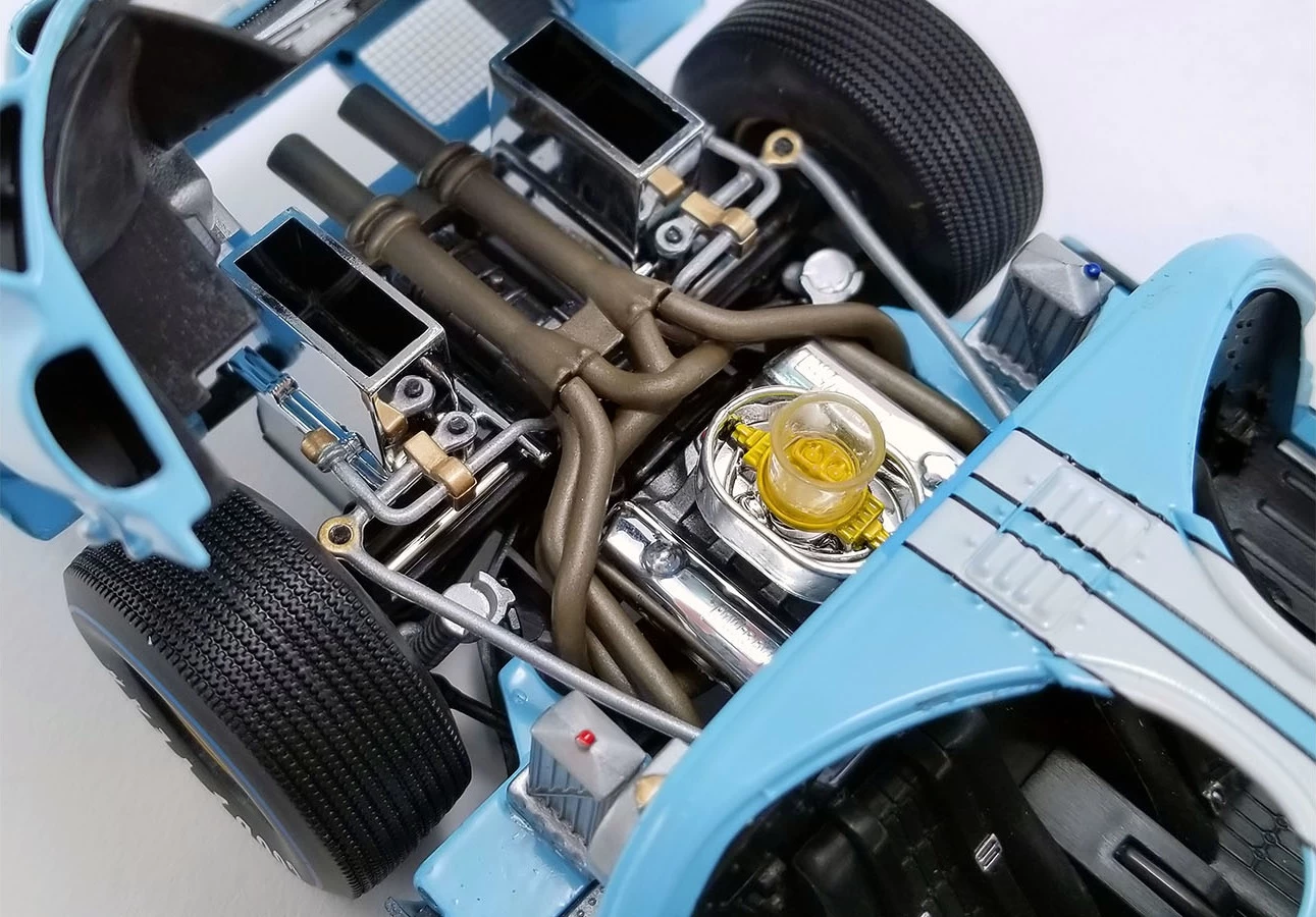 1966 Le Mans Ford GT40 Mk II Ken Miles In 1:18 Scale By Shelby Collectibles 5 1966 Le Mans Ford GT40 Mk II Ken Miles In 1:18 Scale By Shelby Collectibles - Image 3
