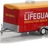 2016 Ford Explorer Emerald Bay Beach Patrol Lifeguard With Trailer In 1:64 Scale By Greenlight