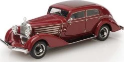 1932 Austro Daimler ADR 8 Alpine Sedan Red In 1:43 Scale By Esval Models