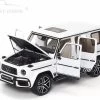 2019 Mercedes-AMG G 63 White With Beige Interior In 1:18 Scale